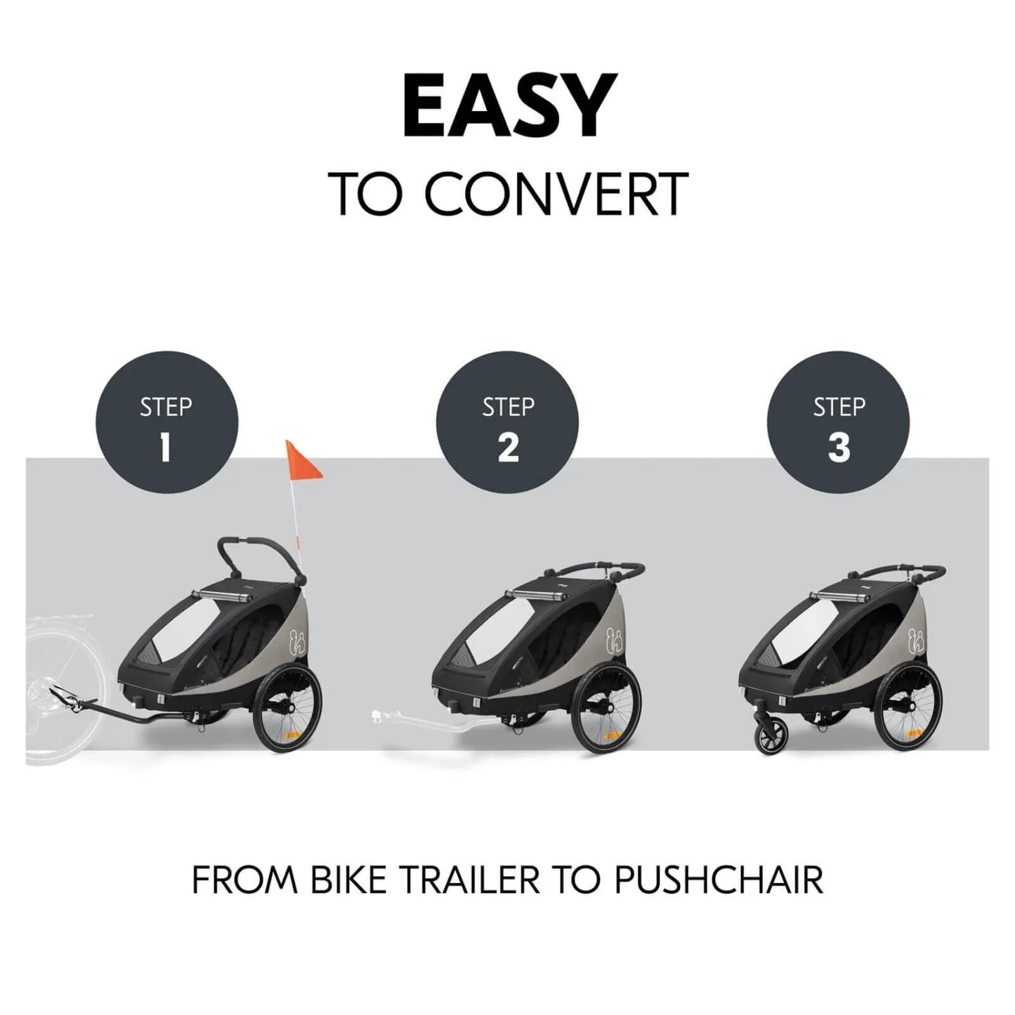 Hauck Dryk Duo Plus - Black