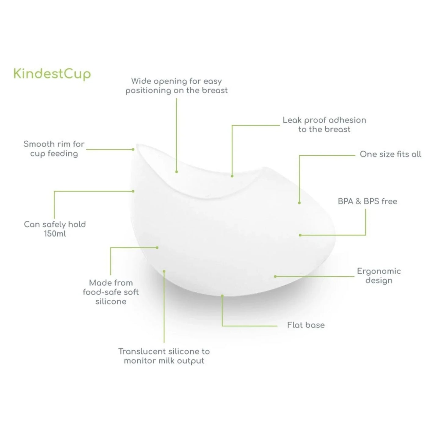 Ardo KindestCup 3-in-1 Breastmilk Collector