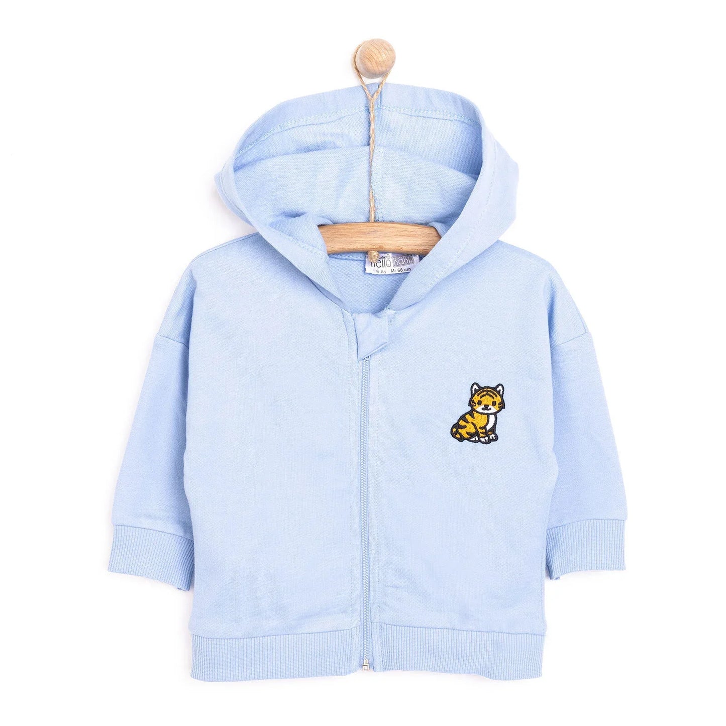 HelloBaby Boy Cardigan - Light Blue