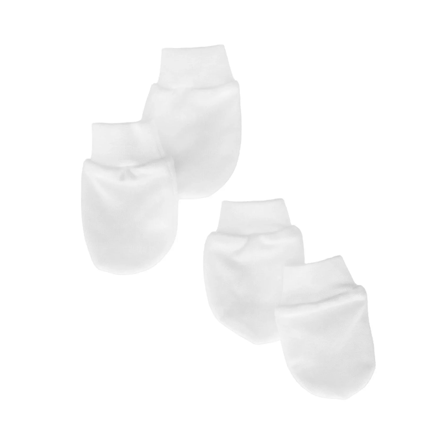 HelloBaby Newborn Mittens - Ecru
