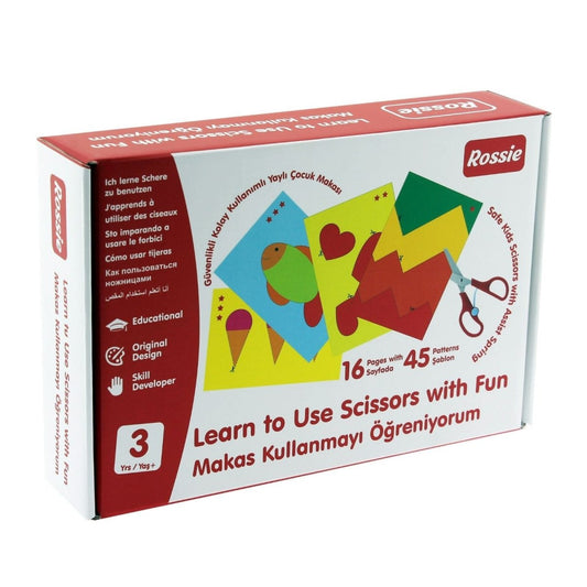 Rossie Learn to Use Scissors with Fun