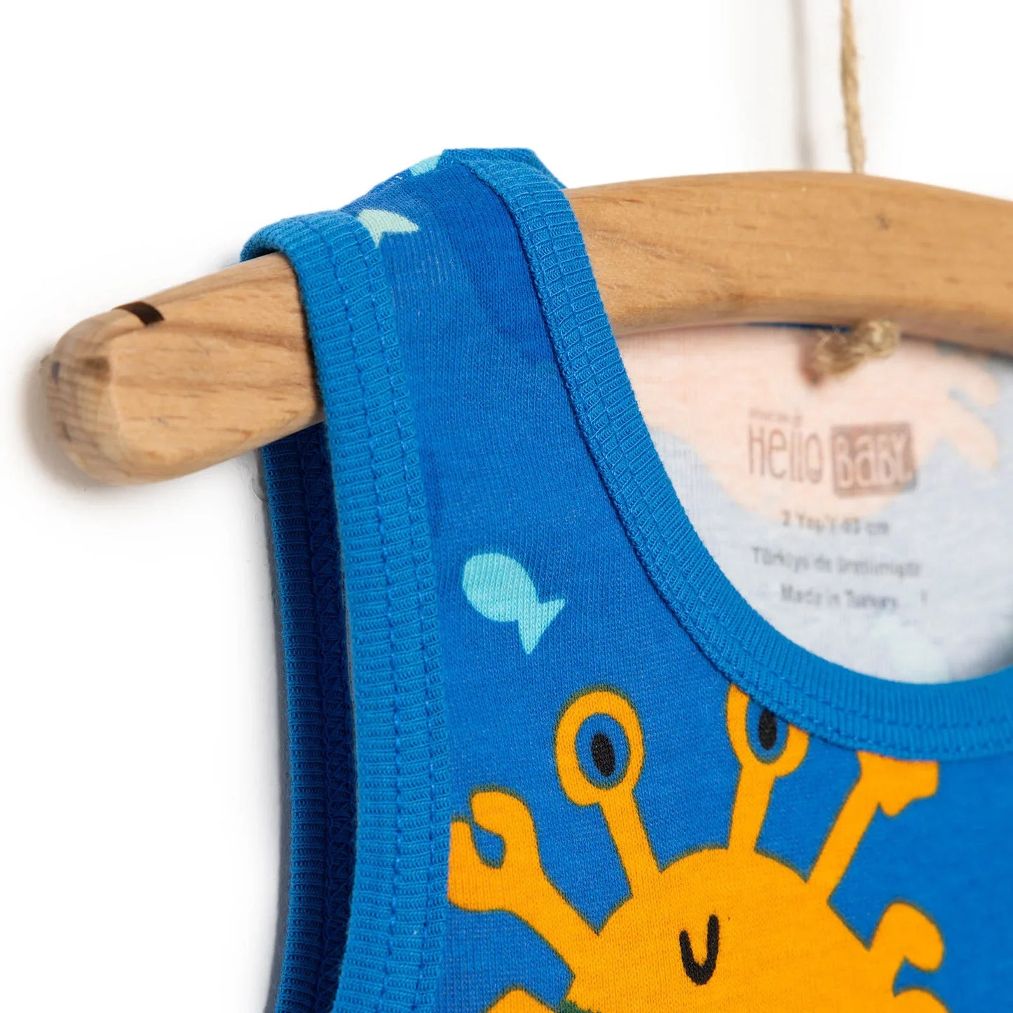 HelloBaby Boy Athlete Bodysuit - Navy Blue
