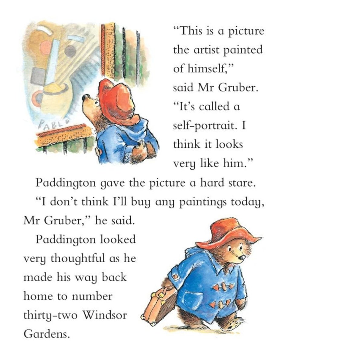 Paddington Suit Case 8 pcs