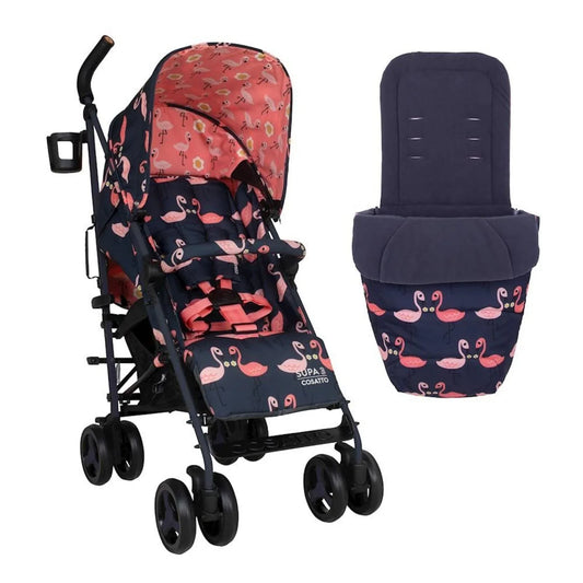 Cosatto Supa 3 Stroller - Pretty Flamingo