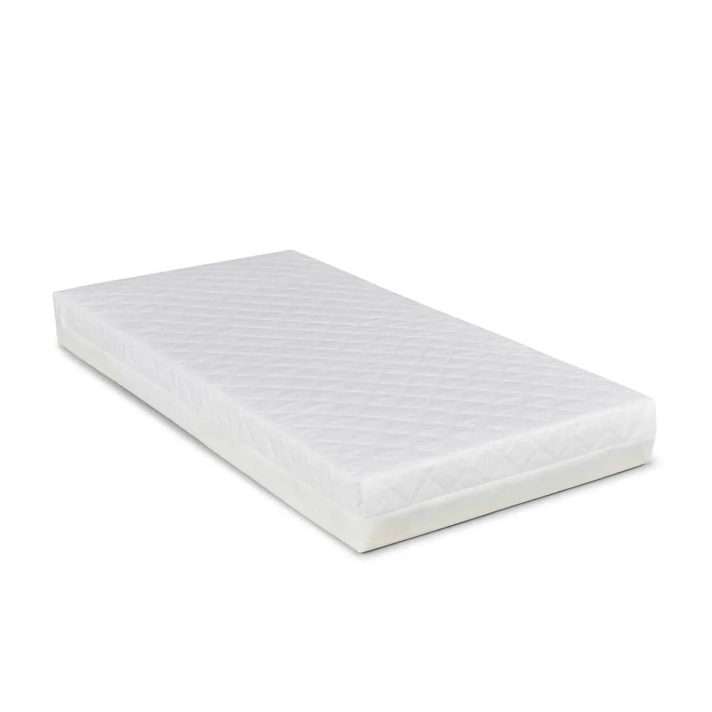 Ickle Bubba Coleby Classic Cot Bed & Under Drawer White - Premium Sprung Mattress