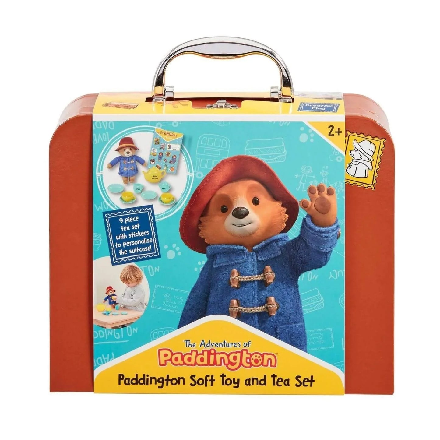 Paddington Soft Toy and Tea Set