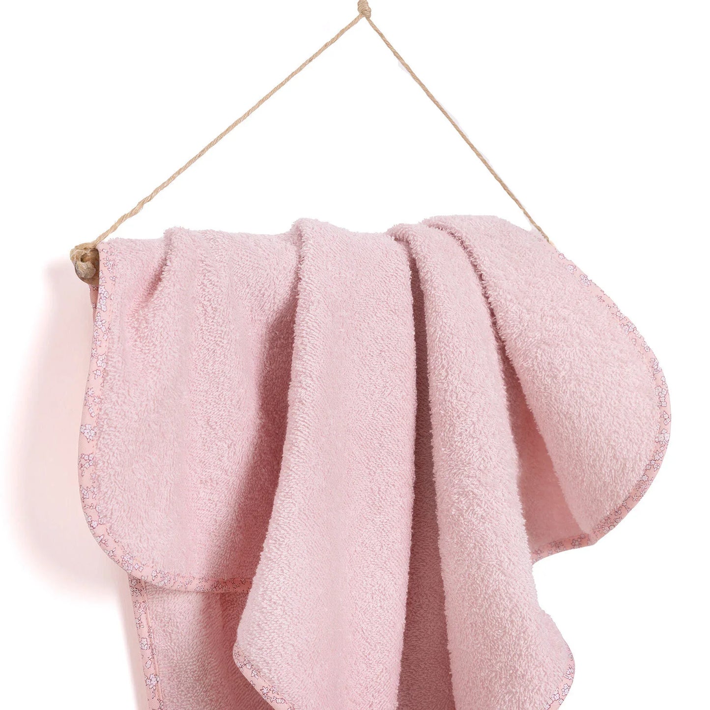 Mollia Unisex Baby Hooded Towel - Pink