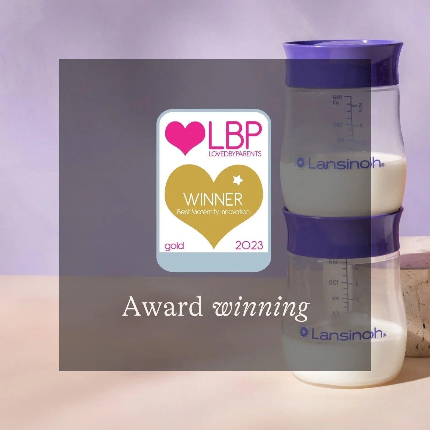 Lansinoh Breastmilk Storage Bottles 4 pcs