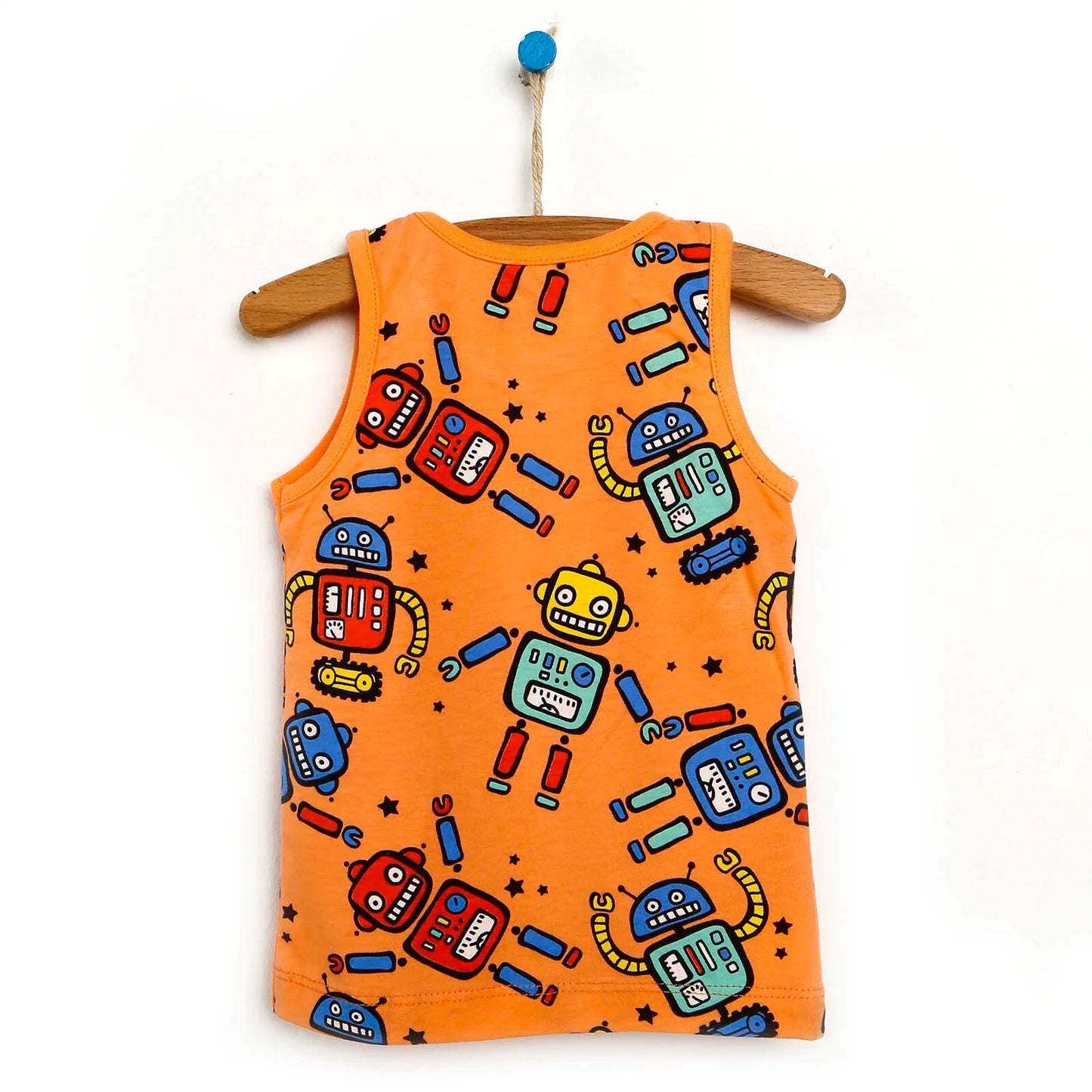 HelloBaby Basic Baby Boy Tank Top - Salmon