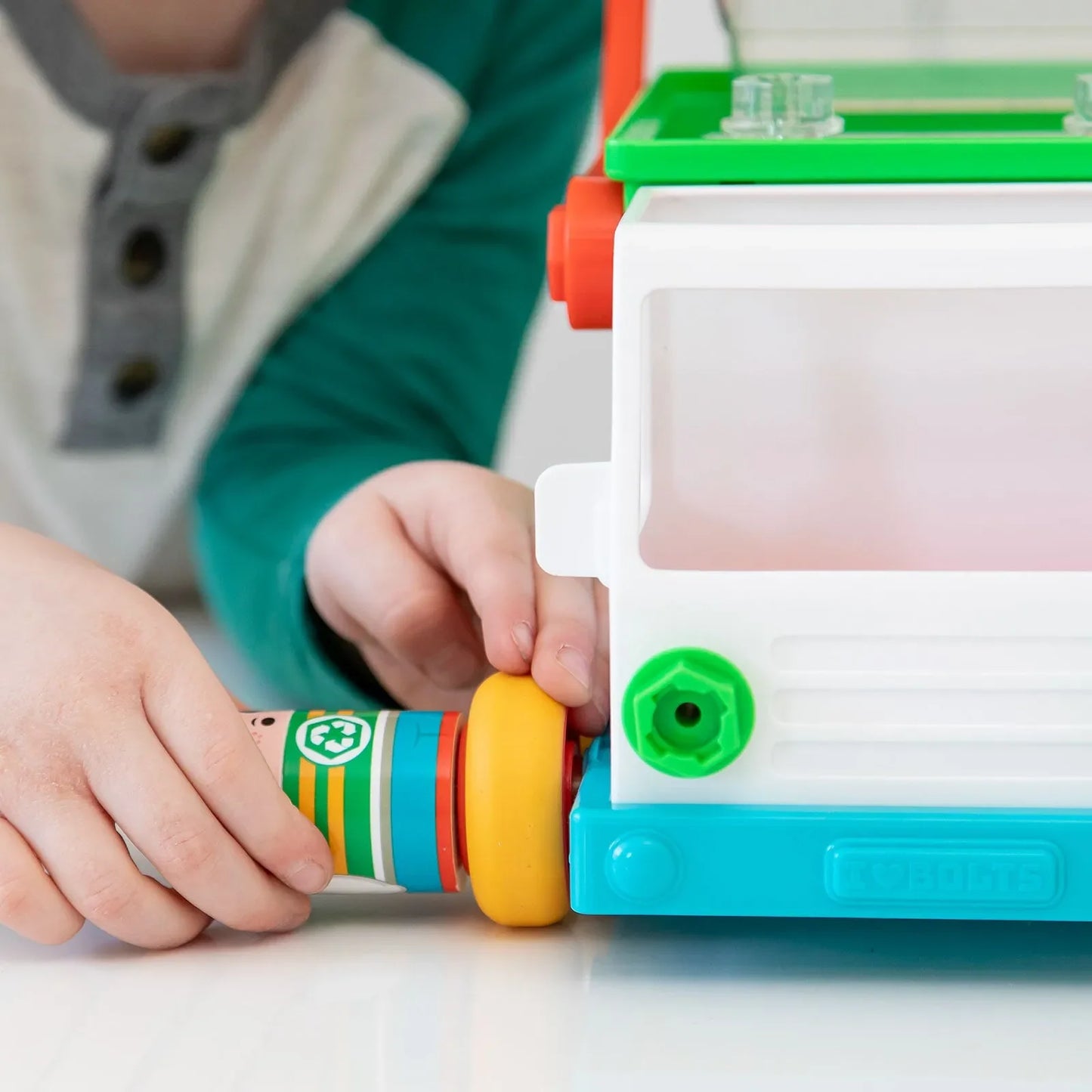 Design & Drill Bolt Buddies Police Rescue Pick-It-Up Truck