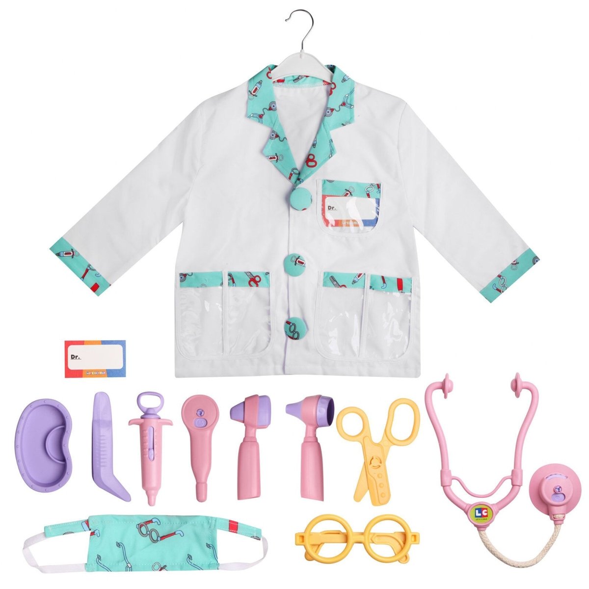 Let's Be Child Doctor Child Costume Assorted