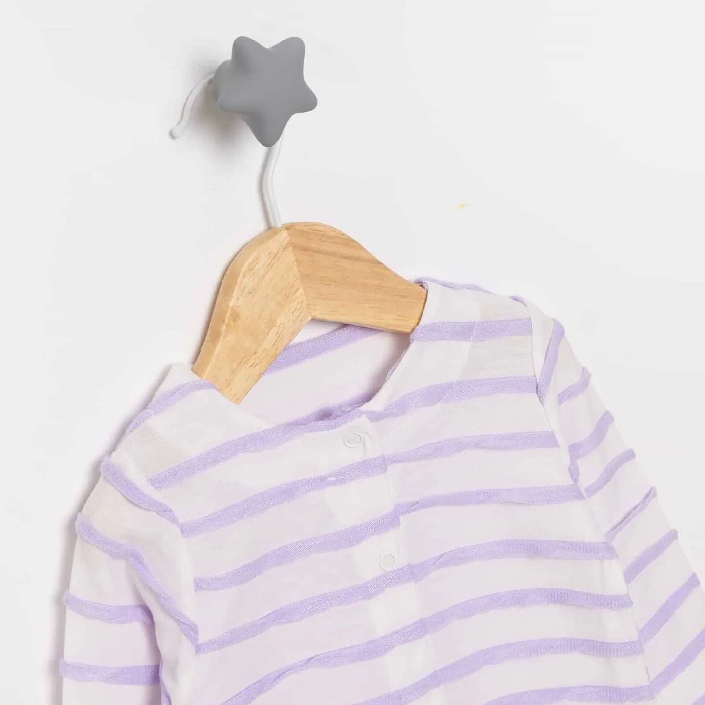 Bebbek Unisex Footed Jumpsuit - Purple