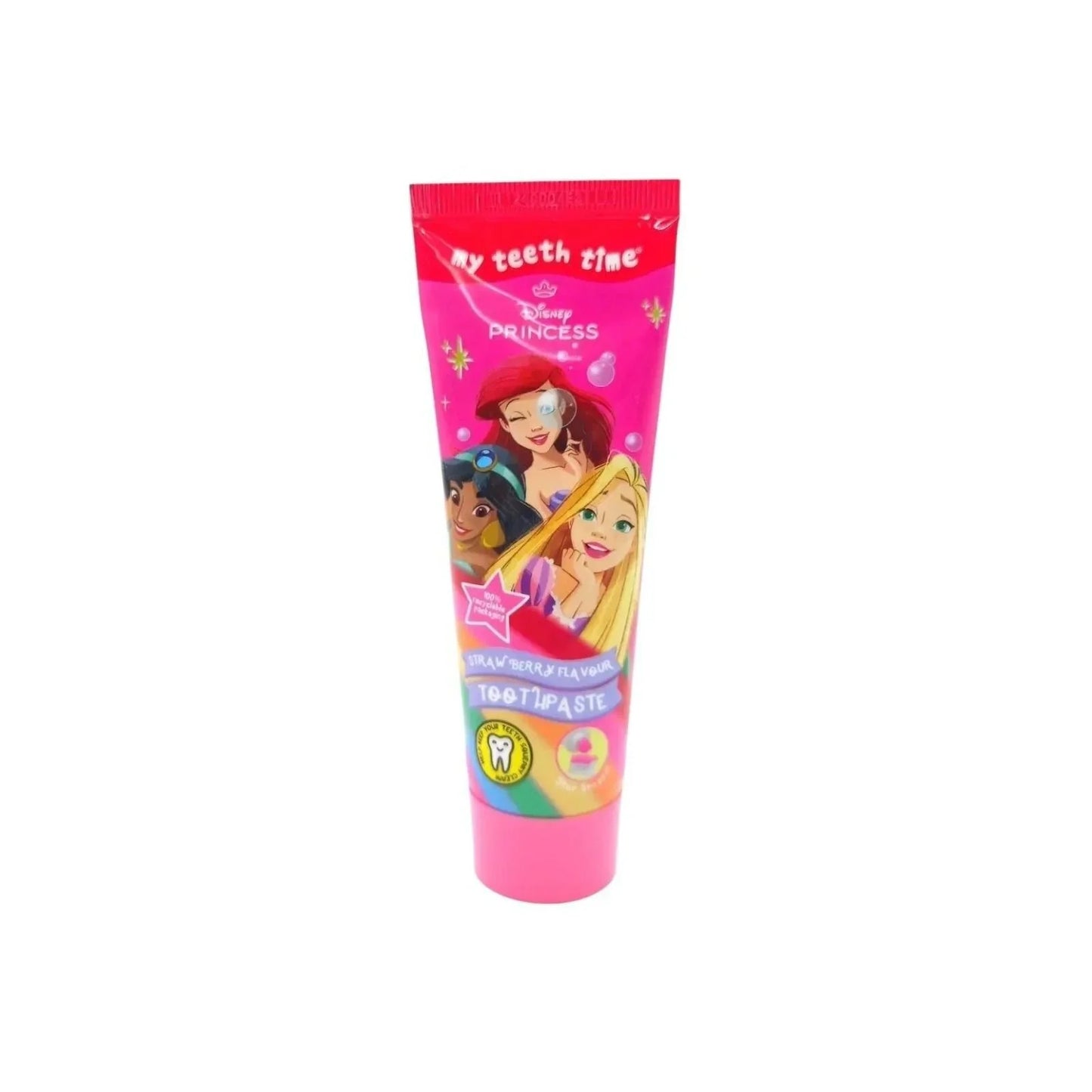 Disney Princess Strawberry Flavour Toothpaste 75ml
