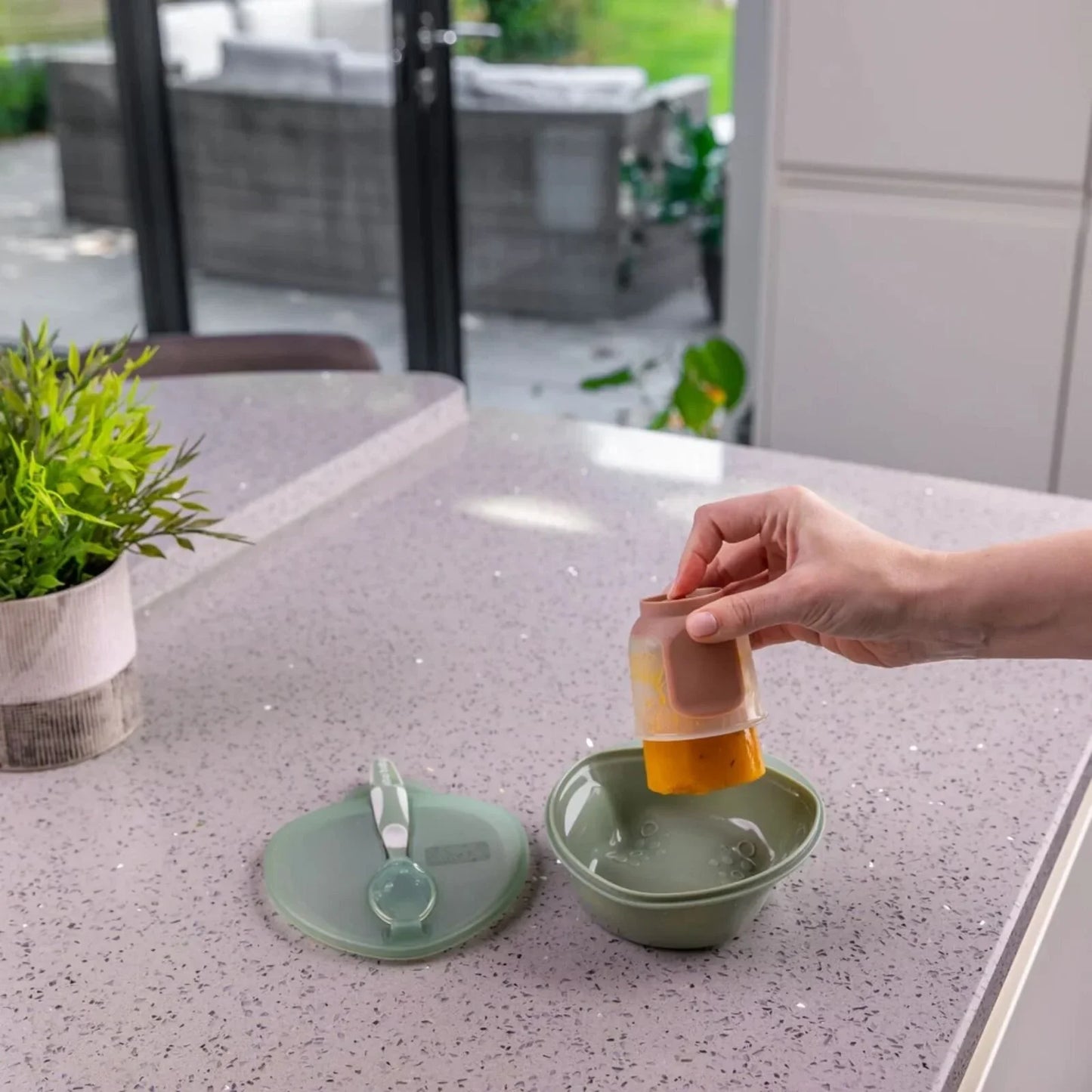 Vital Baby Nourish Store & Wean Pots 120ml Pack of 4