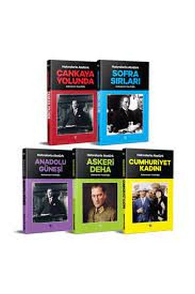 Hatıralarla Atatürk Seti - 5 Kitap-Set
