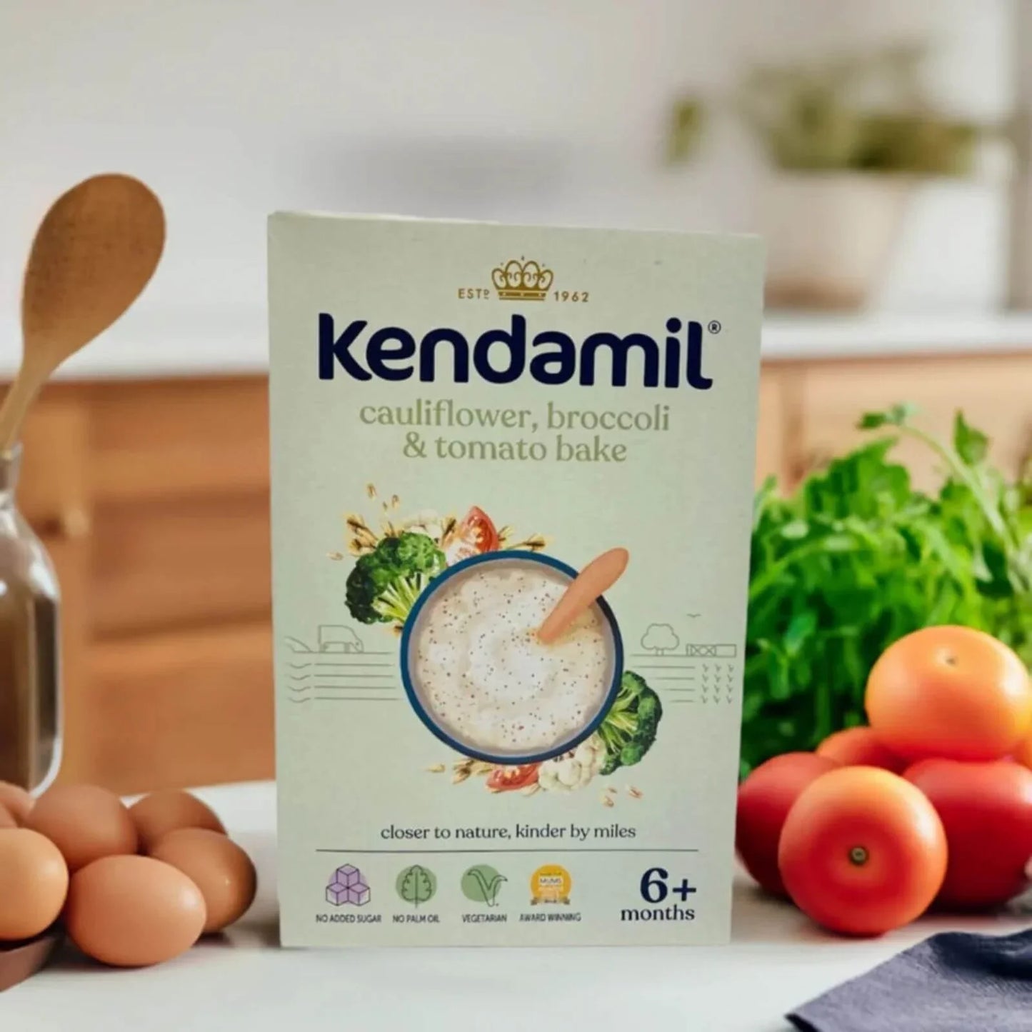 Kendamil Cauliflower Broccoli & Tomato Bake 6+ months 150g