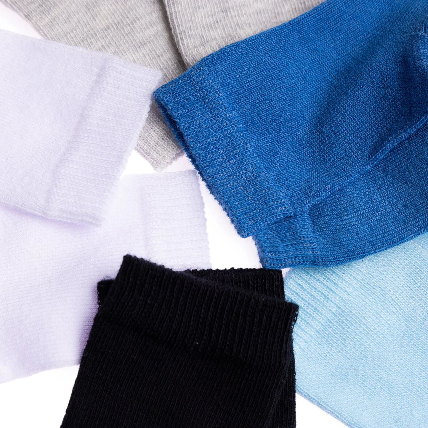 HelloBaby Baby Boy Socks 5 pcs - Blue