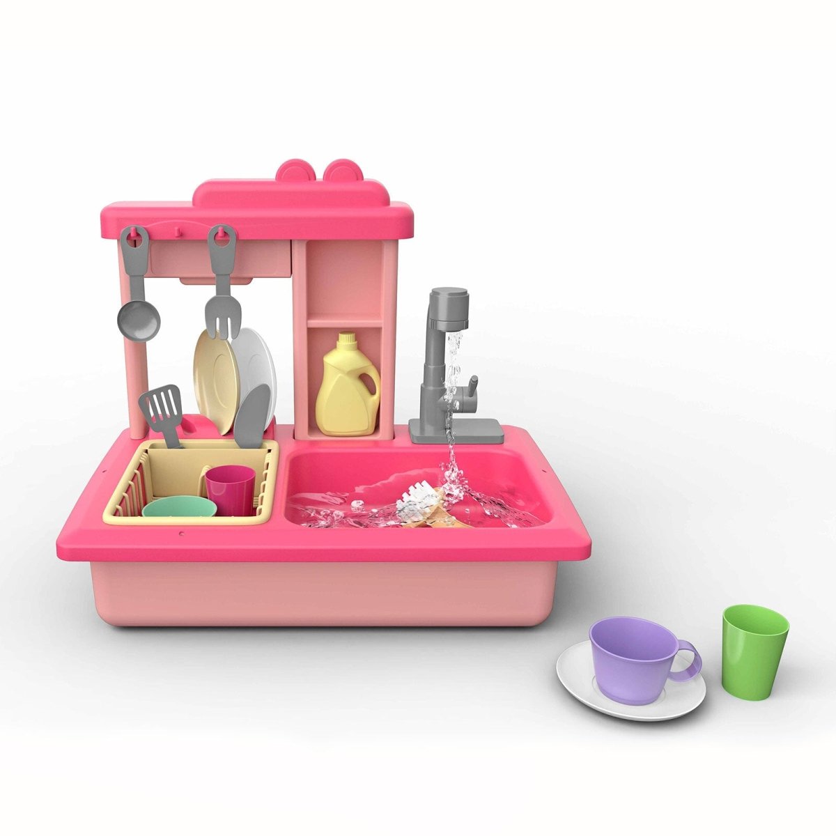 Let's Be Child Play Sink with Running Water Assorted