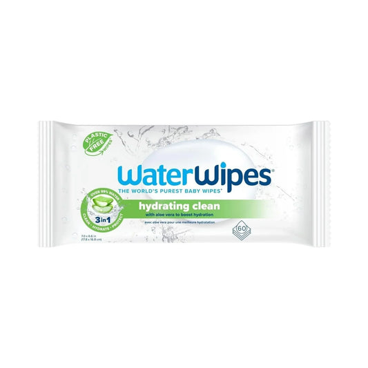 WaterWipes Hydrating Wipes 60 pcs