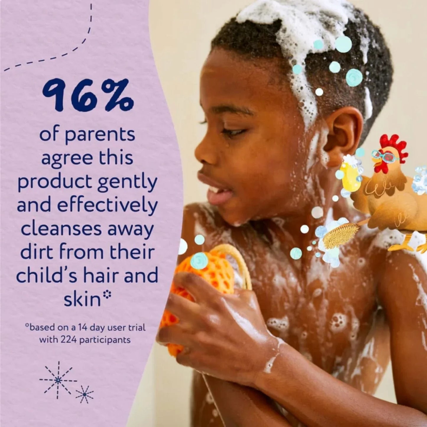 Childs Farm Hair & Body Wash 250ml - Blackberry & Apple