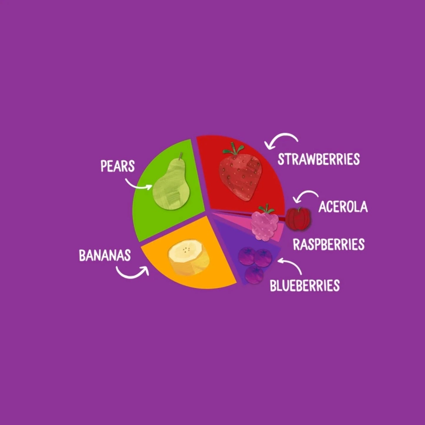 Piccolo Organic Blushing Berries Pear & Banana 4+ months 100g