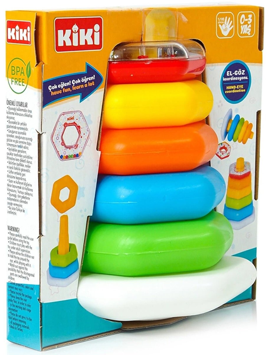 Kiki Rattle Hexagen Rings