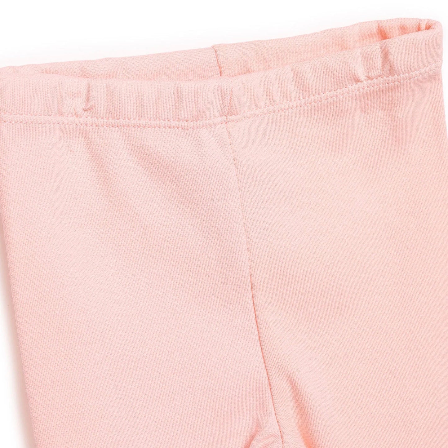 HelloBaby Newborn Organic Wrapover Top-Hat - Light Pink