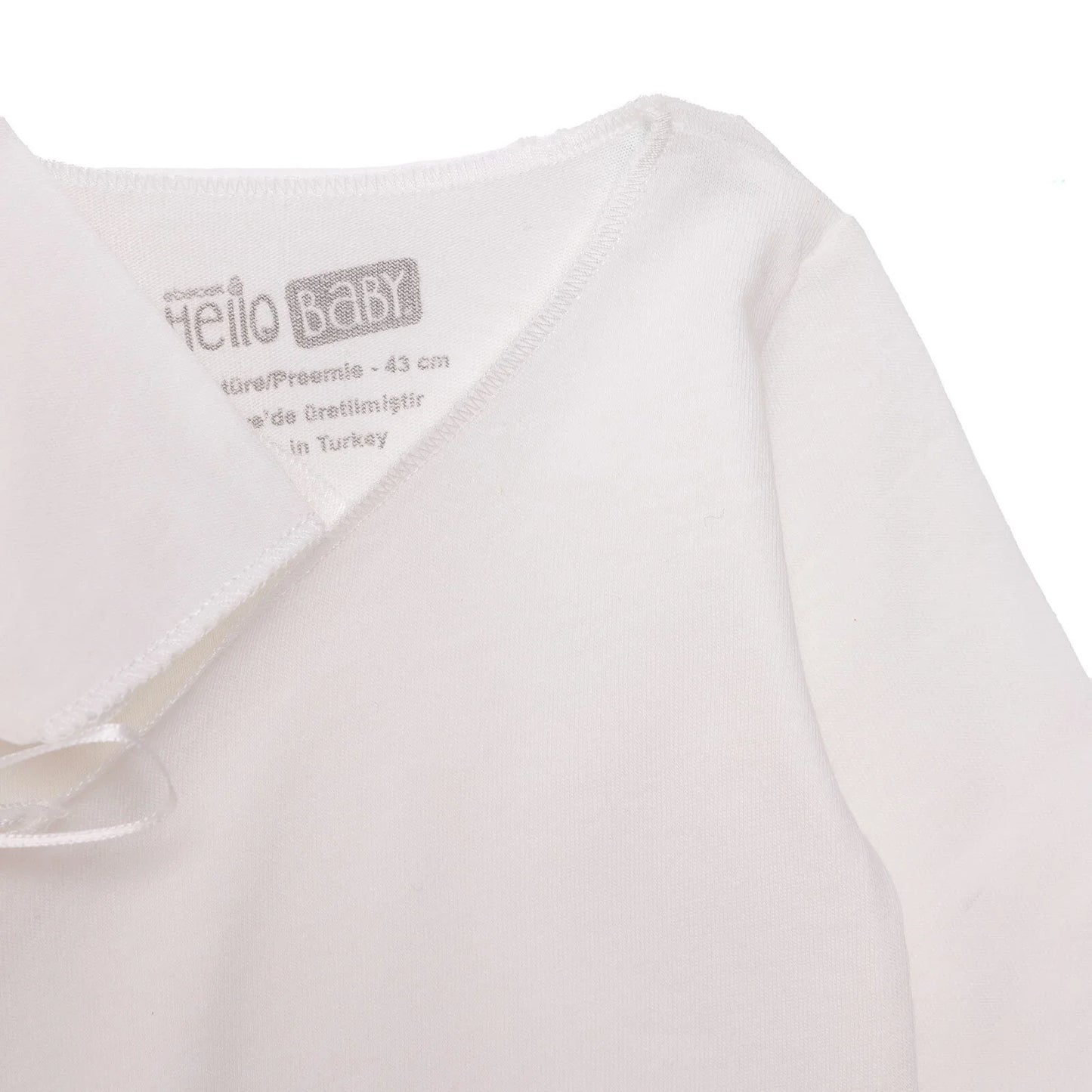 HelloBaby Wrapover Top 2-Pack - Ecru