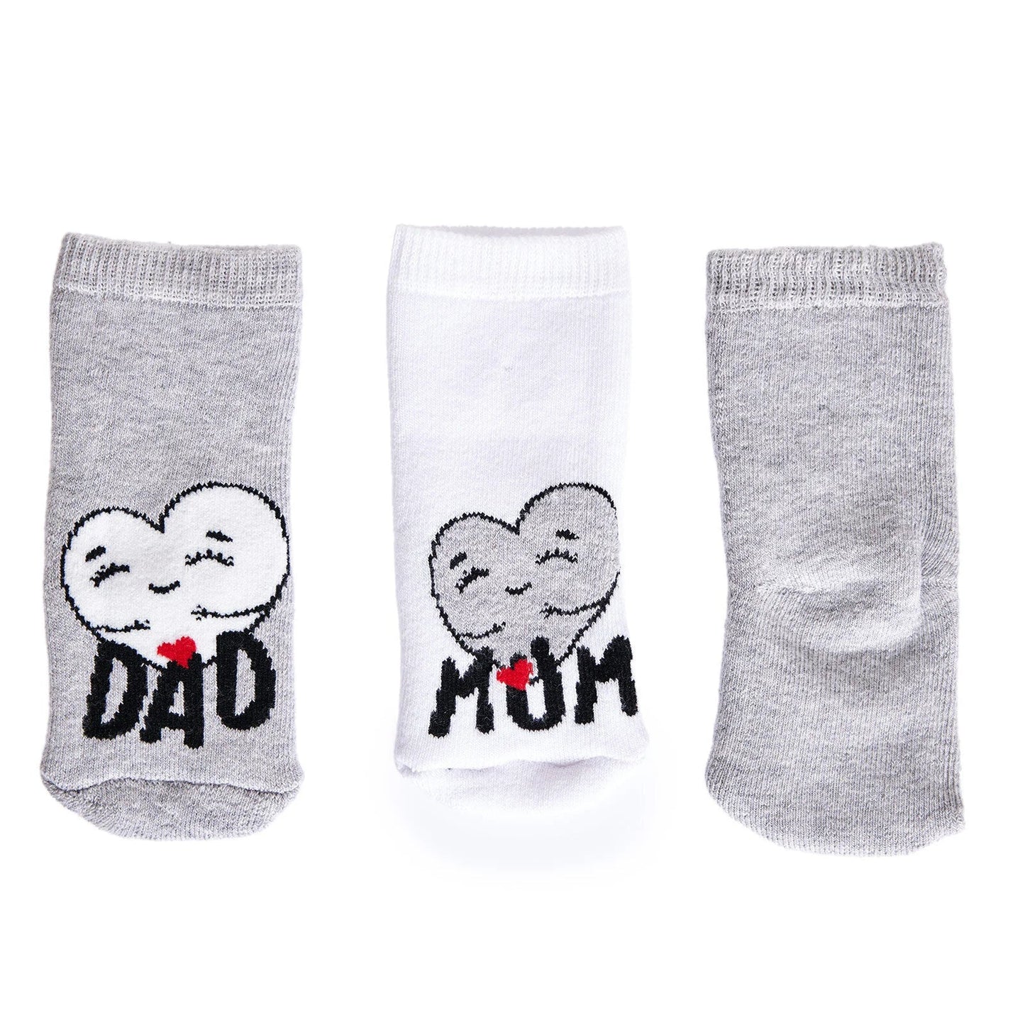 HelloBaby Unisex Chenille Socks 3 Pack - White