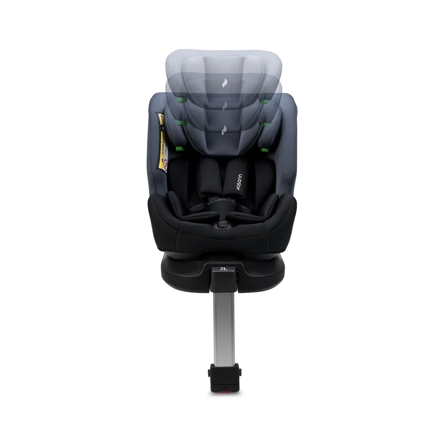Osann Four360 0+/1/2/3 SL ECE R129/04 Car Seat - Black Grey
