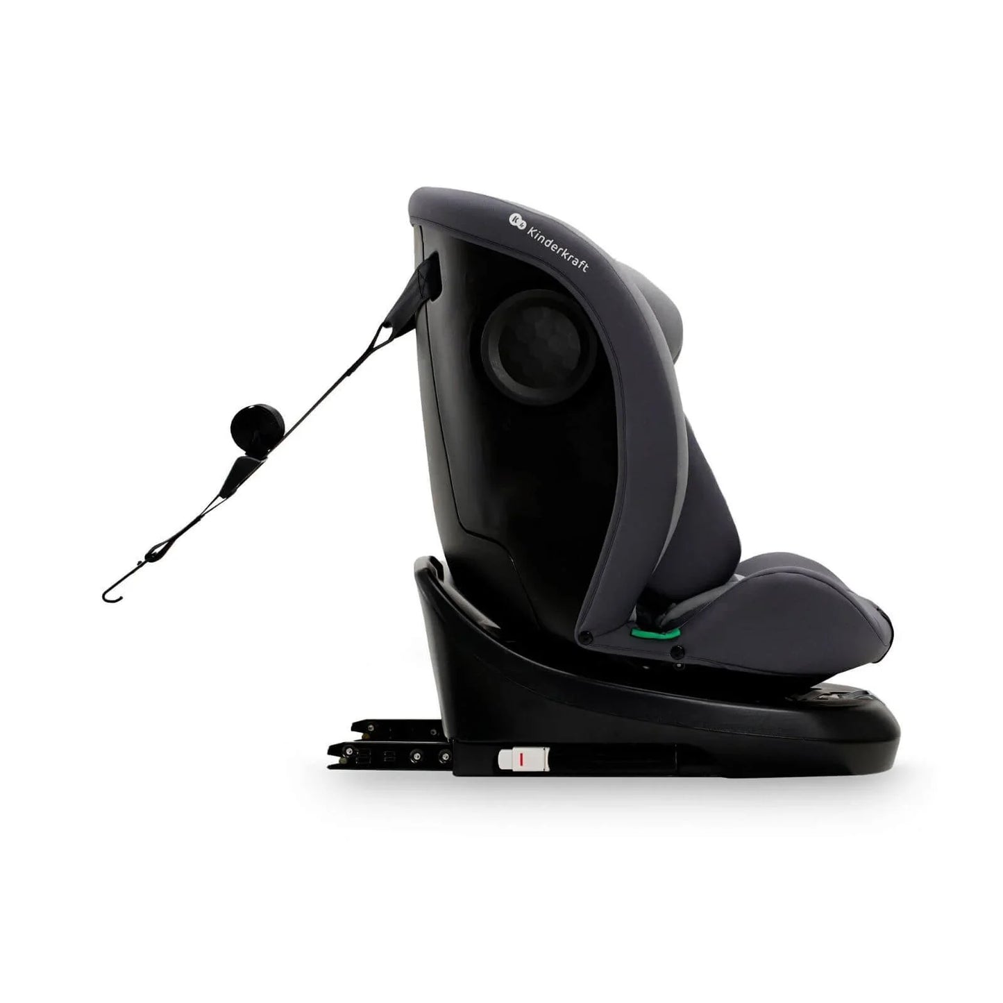 Kinderkraft i-Grow i-Size Car Seat (Birth to 12 Years) - Grey