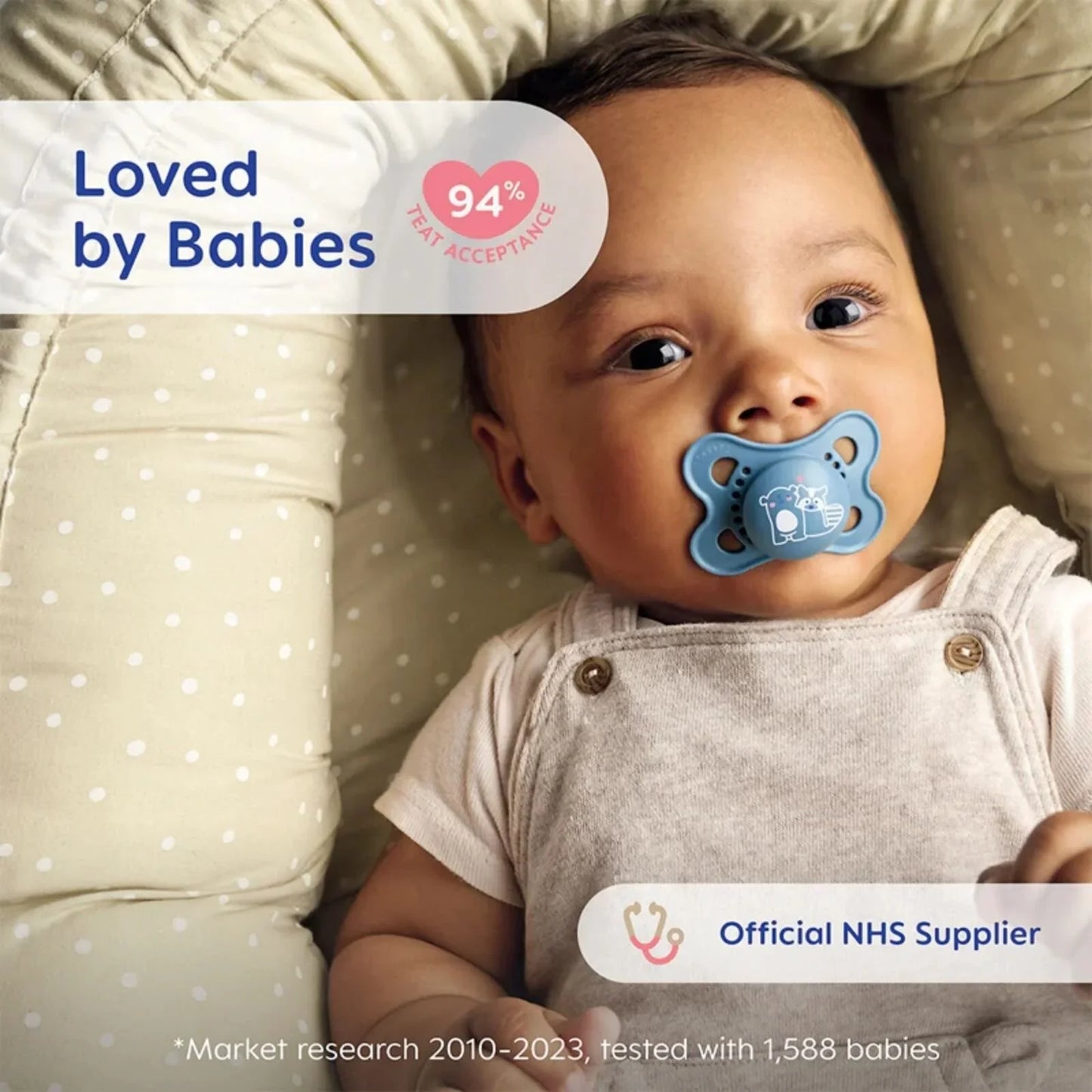 MAM Start Soother Unisex 0-2 months Pack of 2