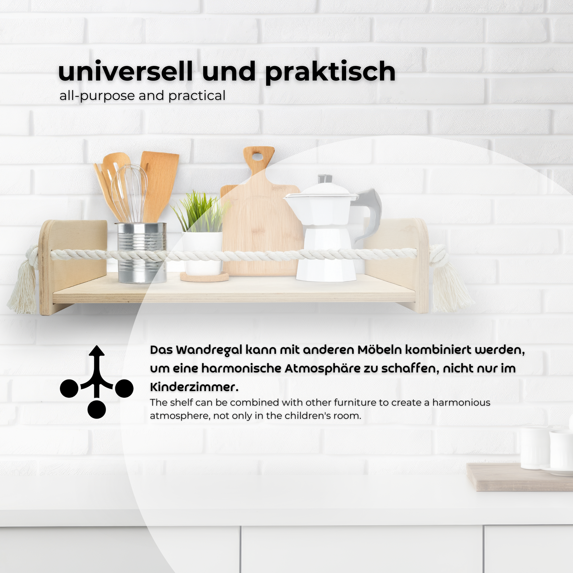 MAMOI® Book shelf for kids, Bookcase for childrens room, Small bookshelf for toddler, Child bookcases and shelves, Wall stand storage and furniture for bedroom-1