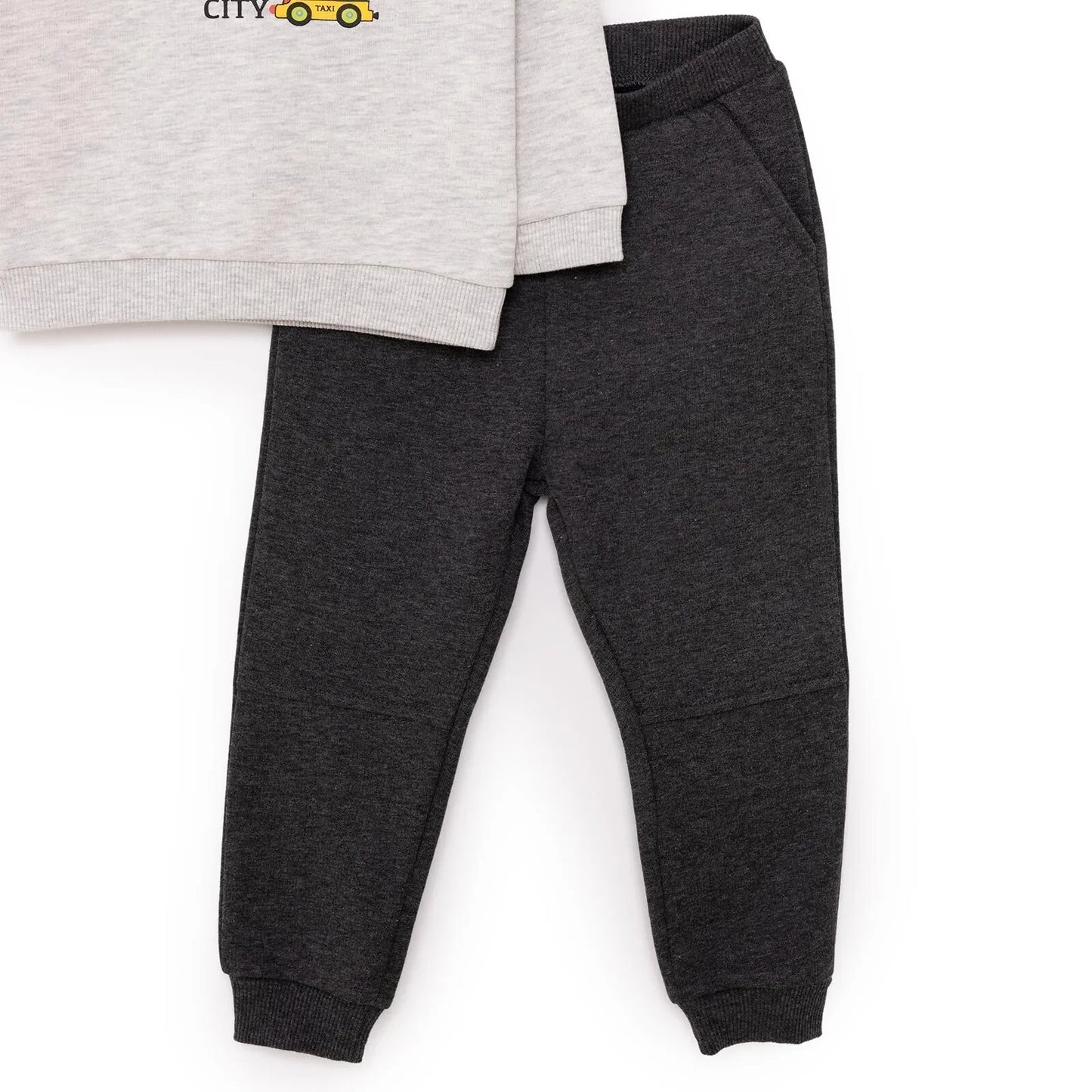 HelloBaby Basic Joggers - Anthracite melange