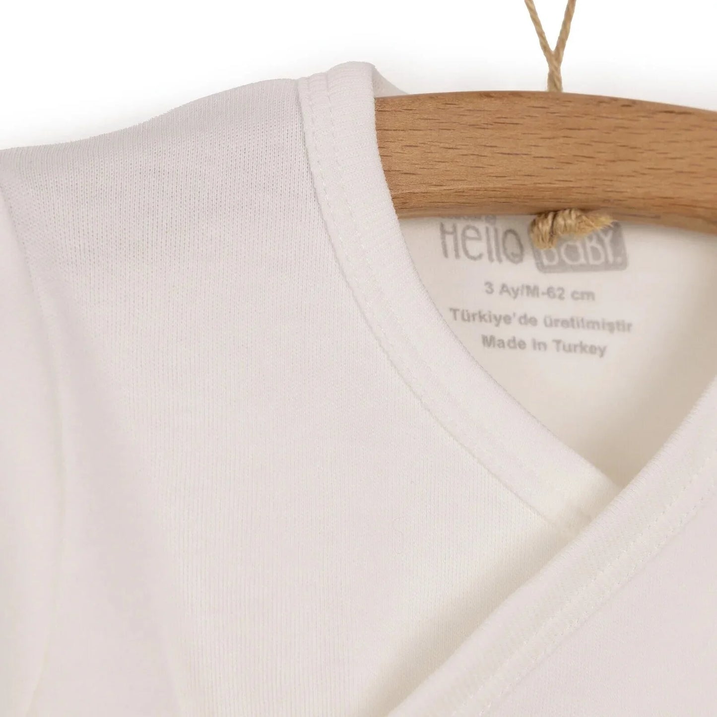 Hellobaby Newborn Baby Girl 3 Pcs Set - Ecru