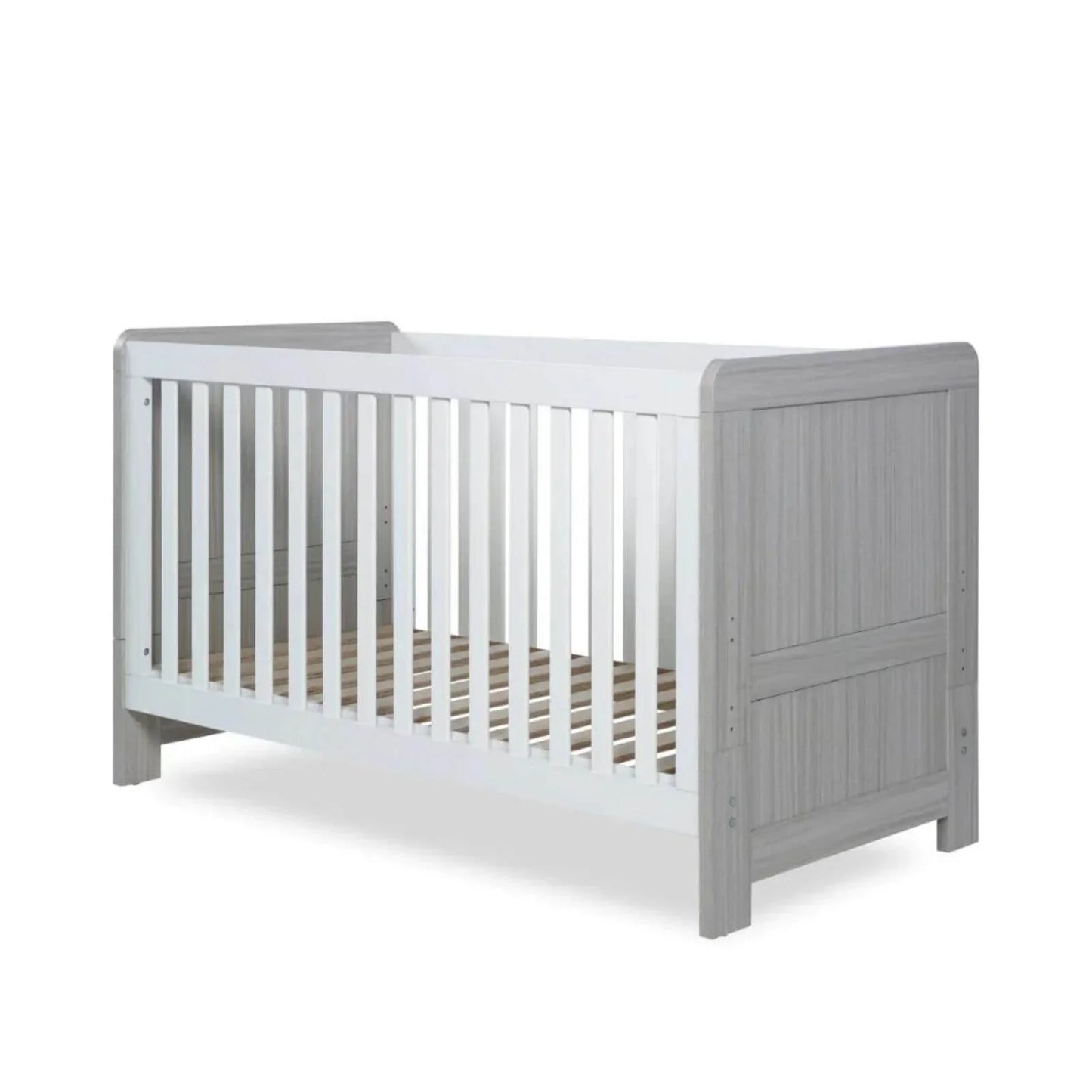 Ickle Bubba Pembrey Cot Bed Ash Grey - Without Mattress
