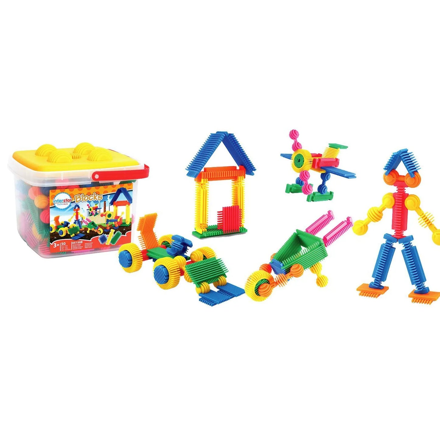 Interstar Construction Blocks 50 pcs