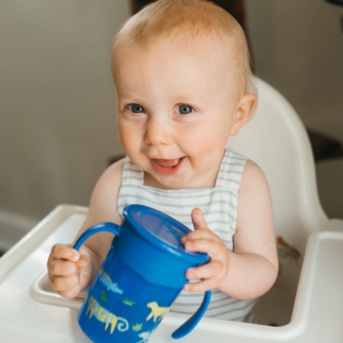 Dr. Brown's 360 Spoutless Transition Cup 300ml - Blue