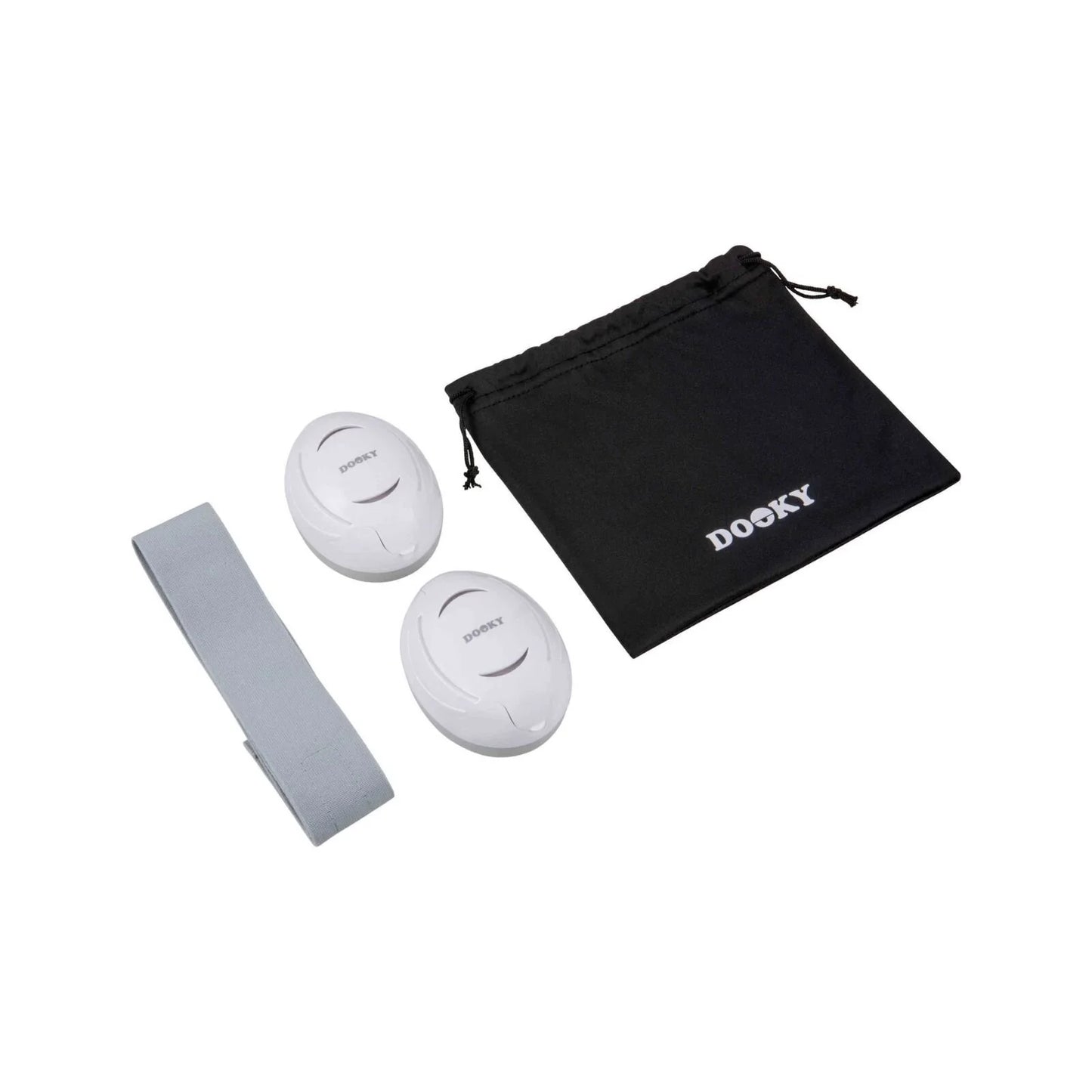 Dooky Baby Ear Protection 0-3 years - White