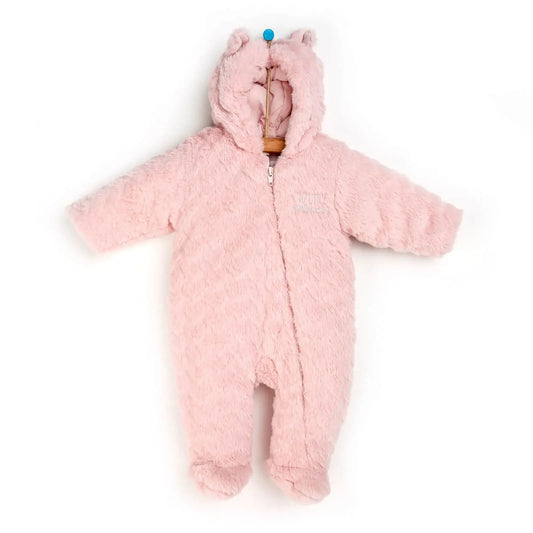 Bebetto Welsoft Footed Jumpsuit - Light Pink