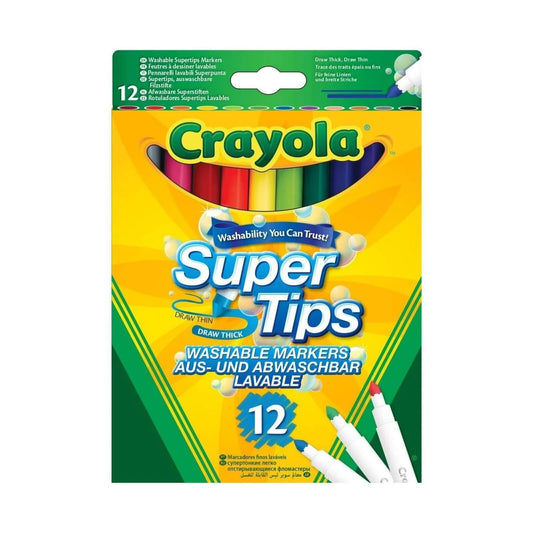 Crayola 12 Bright Supertips