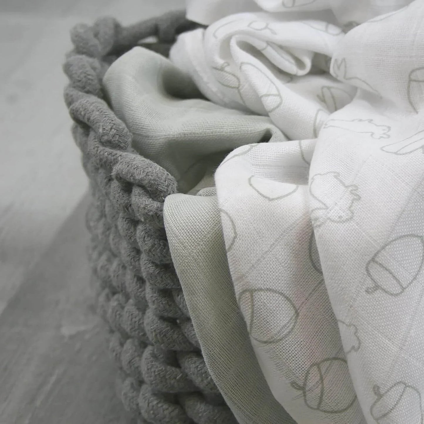 MuslinZ Muslin Squares 70x70cm 6 pcs - Woodland