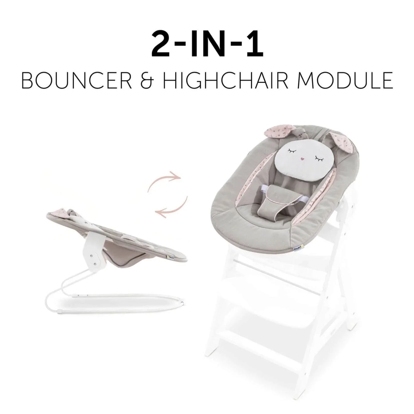 Hauck Alpha Bouncer 2-in-1 - Beige Bloom