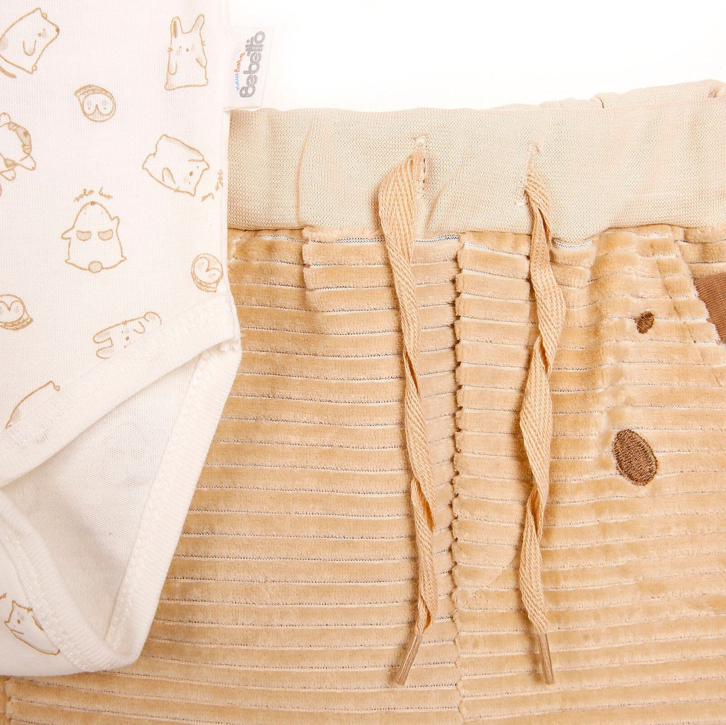 Bebetto Body- Footless Bottom - Beige