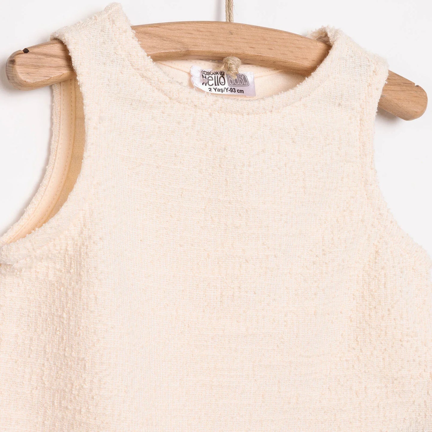 HelloBaby  Baby Girl Jogger - Ecru