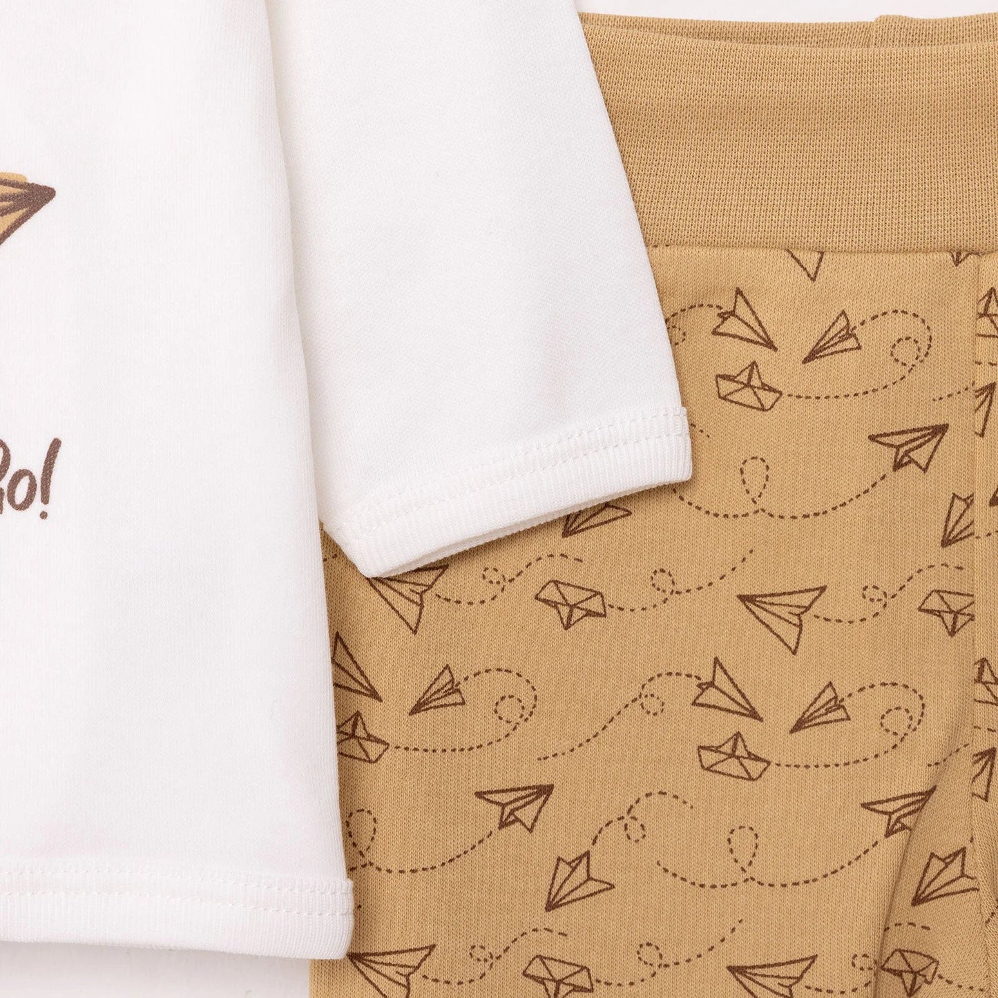 HelloBaby Boy 5 Piece Newborn Set - Beige