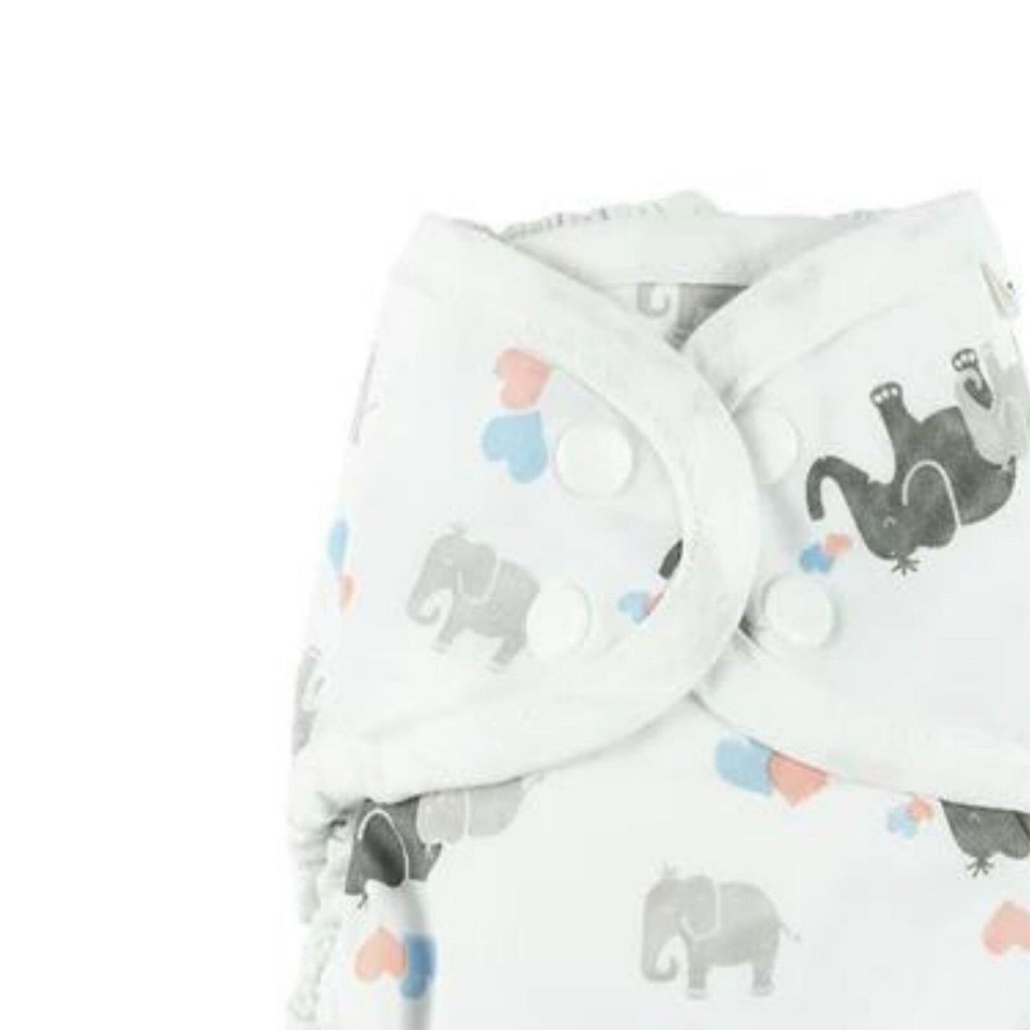 MuslinZ Washable Nappy Wrap - Elephant