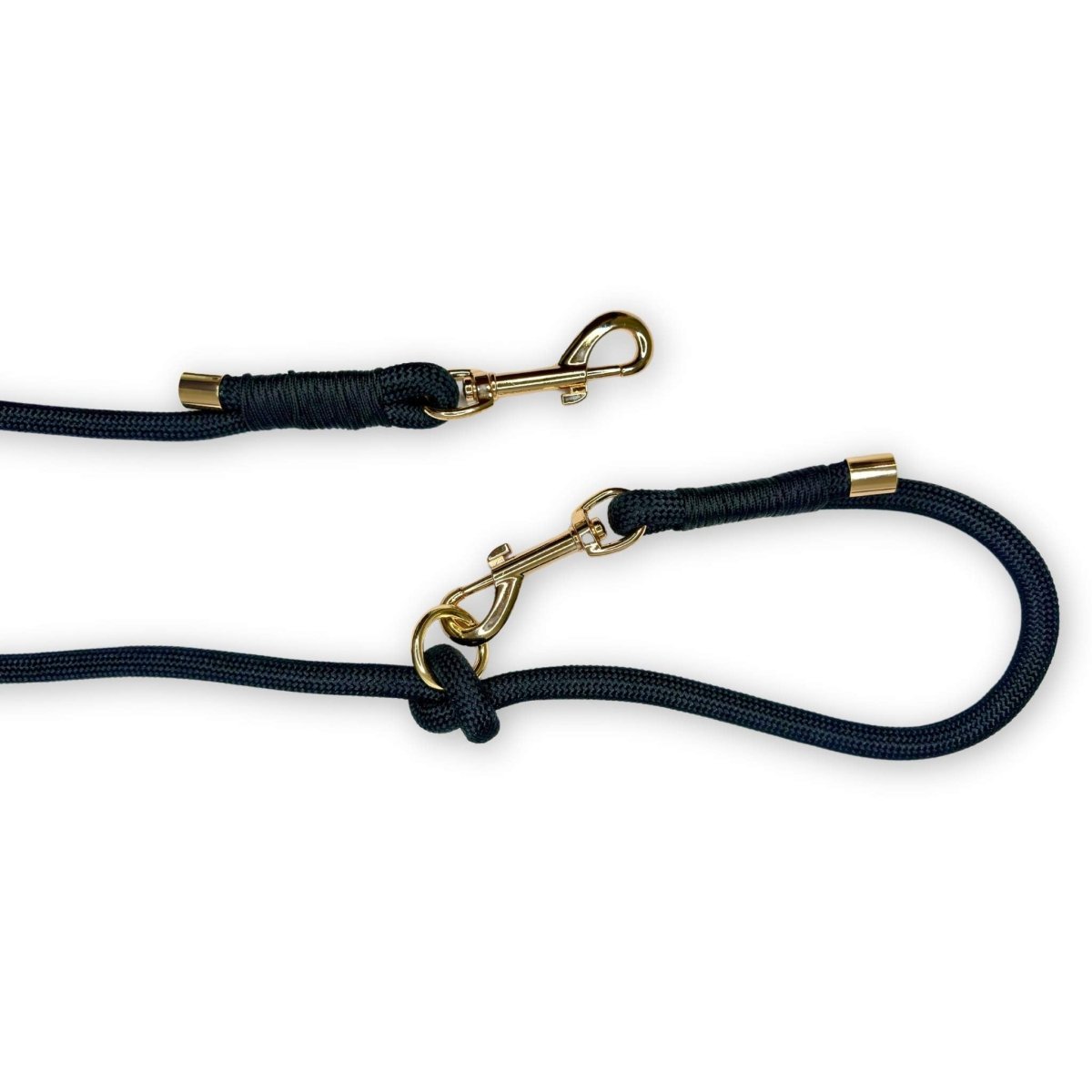6ft Rope Lead - Black - mezetto PupClub Couture PupClub Couture