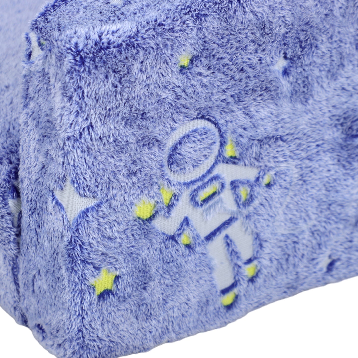 Childrens Sofa Beds 2 in 1 Kids Foldable Chair Bed with Glow in The Dark Cosmic Design, Washable Cushion and Cover, Blue | AIYAPLAY-7