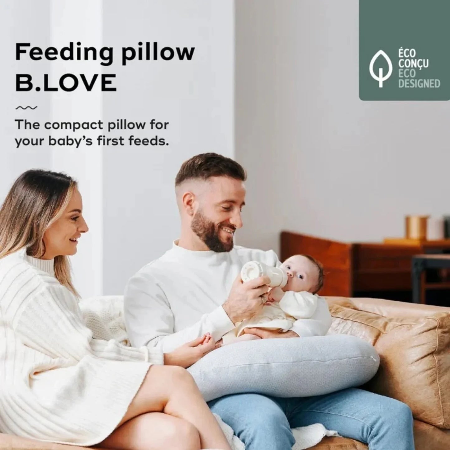 Babymoov Feeding Pillow - Mineral Grey
